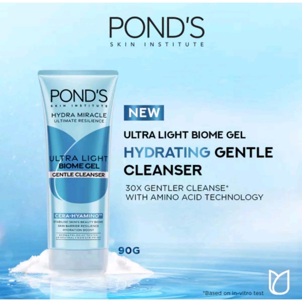 Ponds Hydra Miracle Gentle Cleaner (Sabun Cuci Muka) -100gr