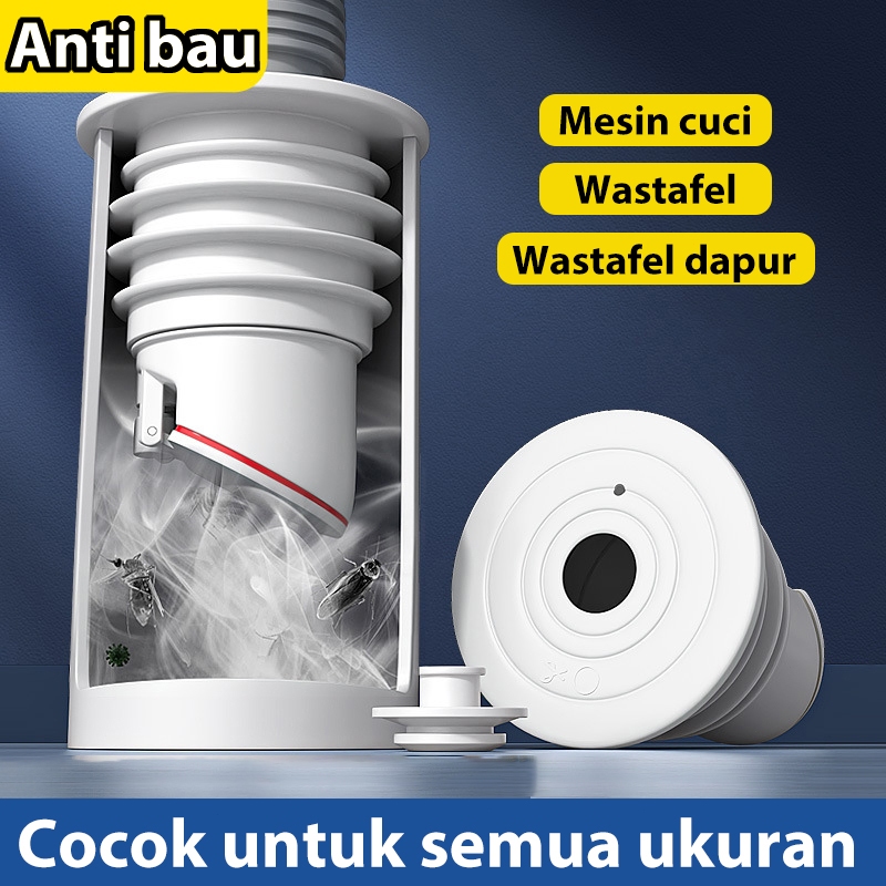 Sumbat pembuangan silikon Cincin penyegel Selang pembuangan mesin cuci Saluran pembuangan lantai