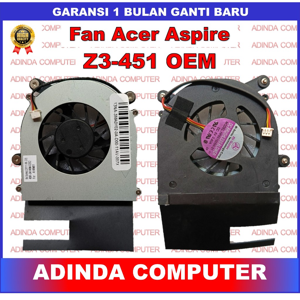 Fan Acer Aspire Z3-451 Z3 451