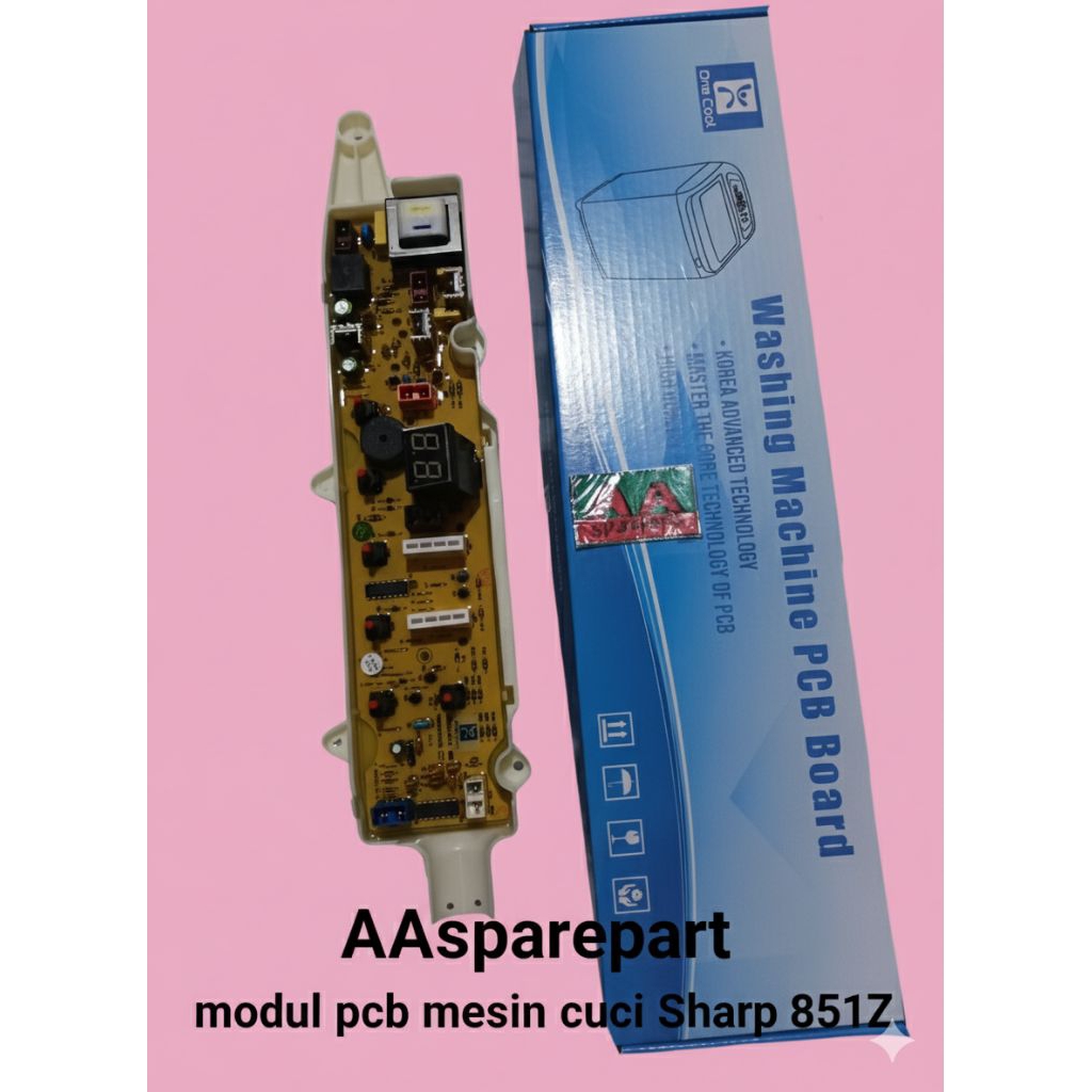 Pcb mesin cuci sharp XQB55_851Z / Modul mesin cuci 1 tabung sharp tipe ESF950 ESF950PGY