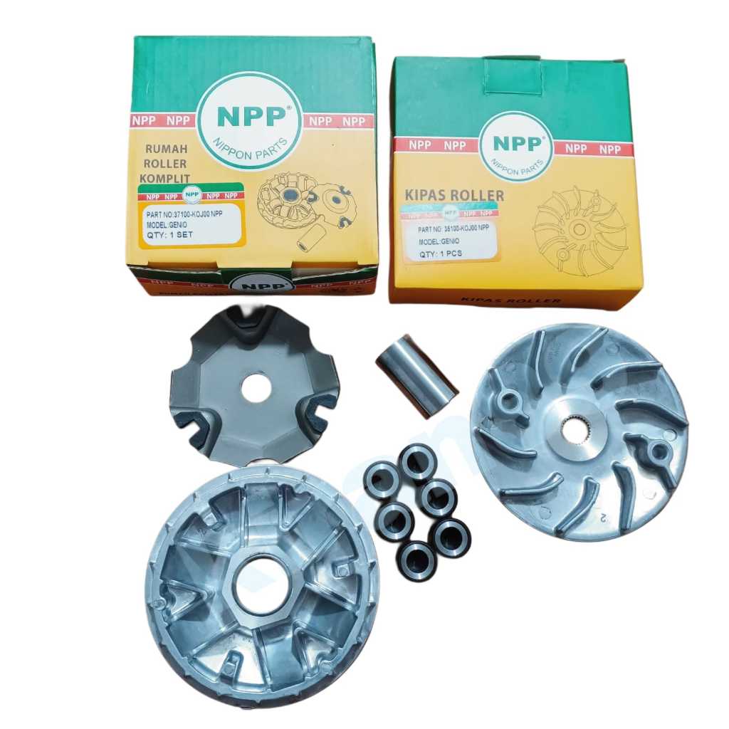 RUMAH ROLLER KOMPLIT + KIPAS ROLLER GENIO/BEAT NEW DELUXE 2020 KOJ ORI NPP