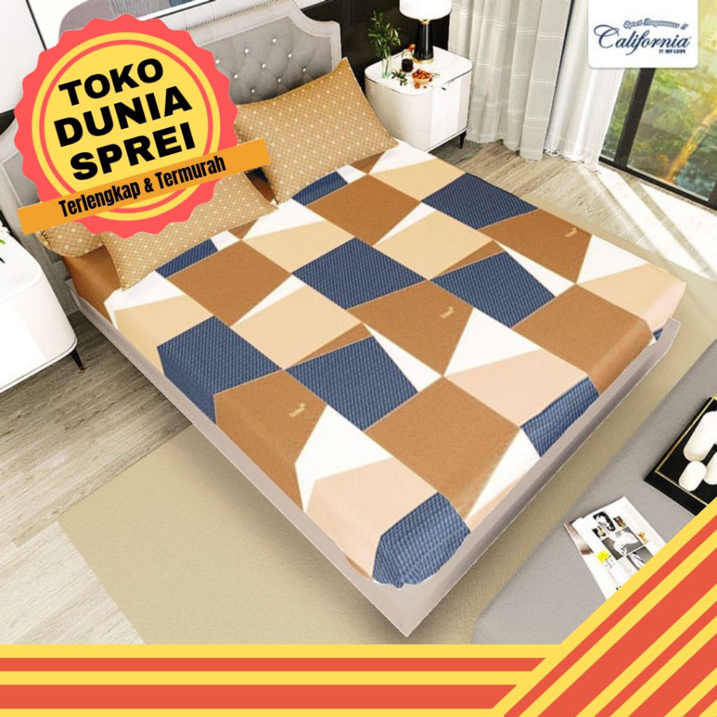 Sprei California 180x200 motif Novic