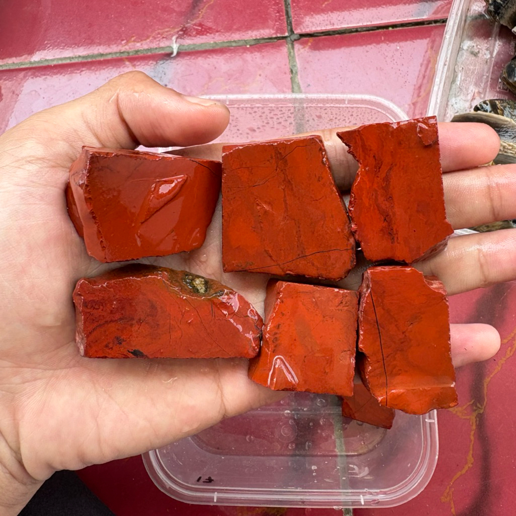 Batu jesper ati ayam / Bahan batu jesper ati ayam / batu akik jesper ati ayam