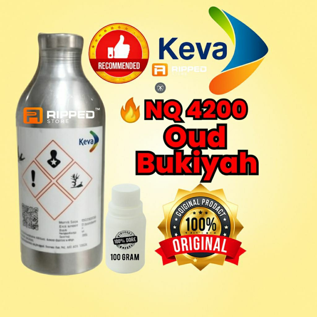 100ML Bibit Parfum Murni Oud Bukiyah Original Keva