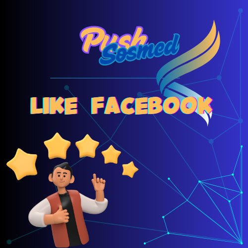 LIKE FACEBOOK permanen no drop FB like love haha