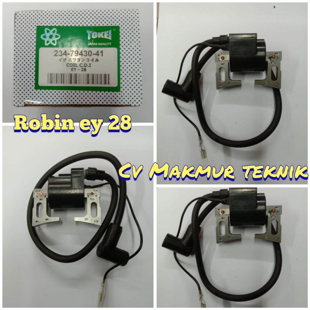 coil CDI mesin Robin tipe EY28 TOKEI / CDI robin EY 28 merek TOKEI