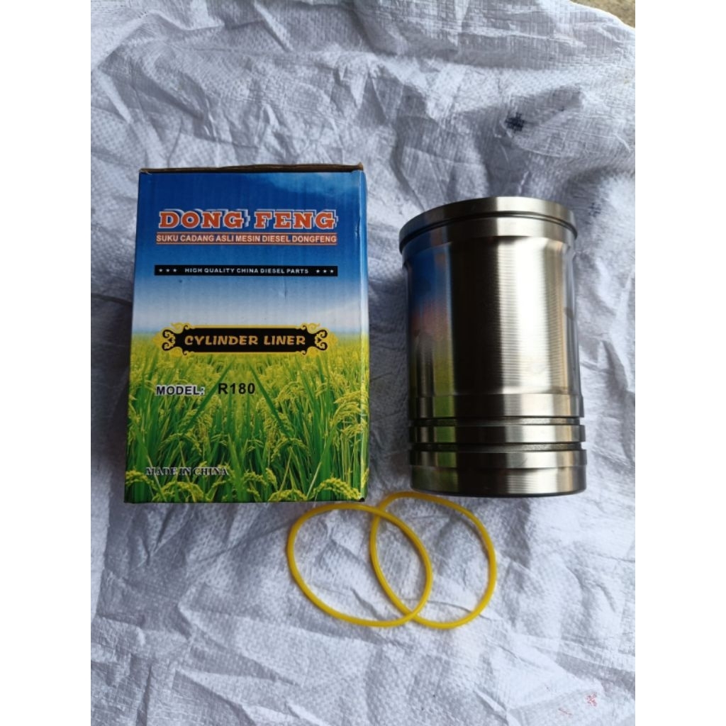 cylinder liner mesin diesel Dongfeng 8pk R180 ASLI DONGFENG