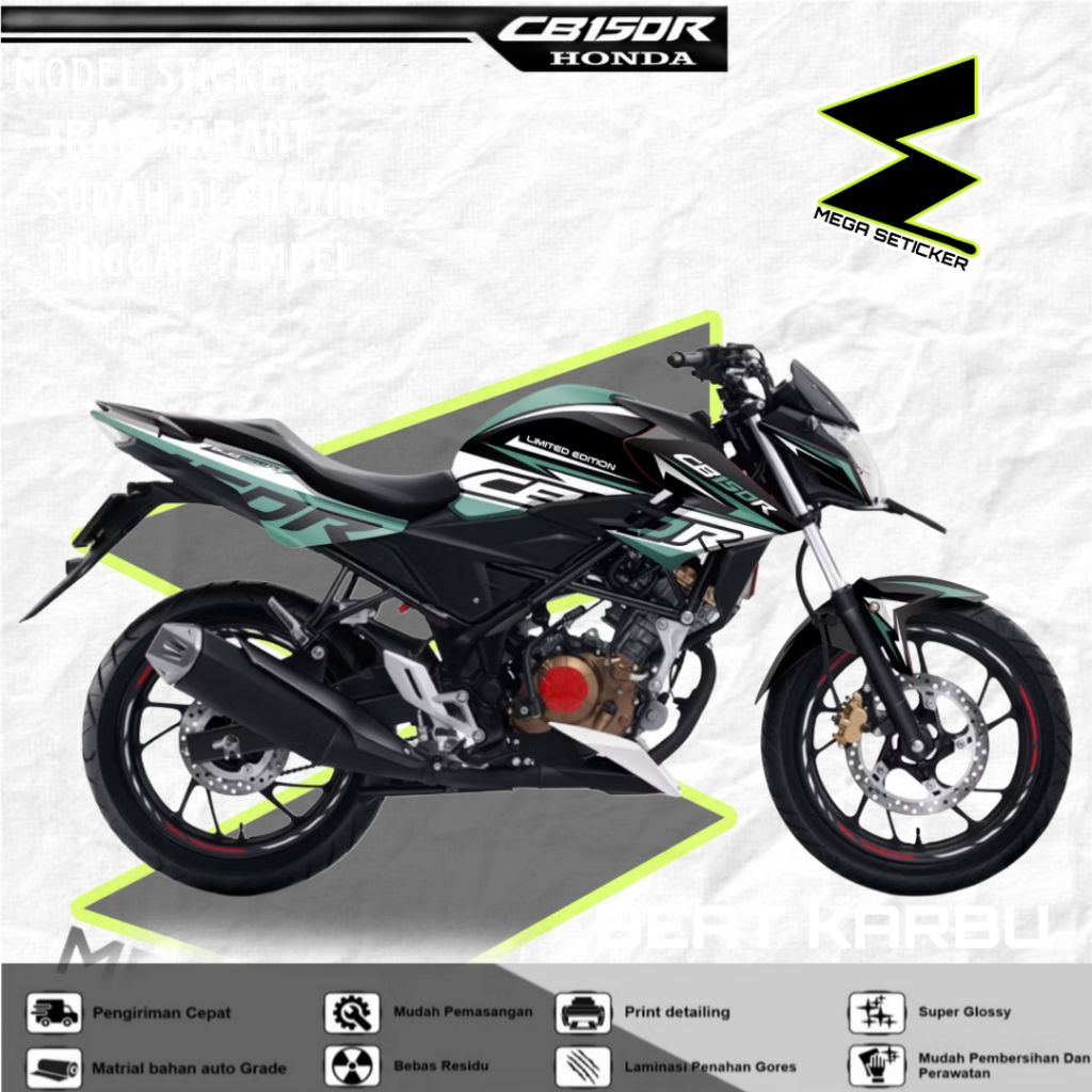 Stiker Motor CB 150R NEW Fullbody - Dekal Sticker Variasi CB 150R 2016-2019 Streetfire