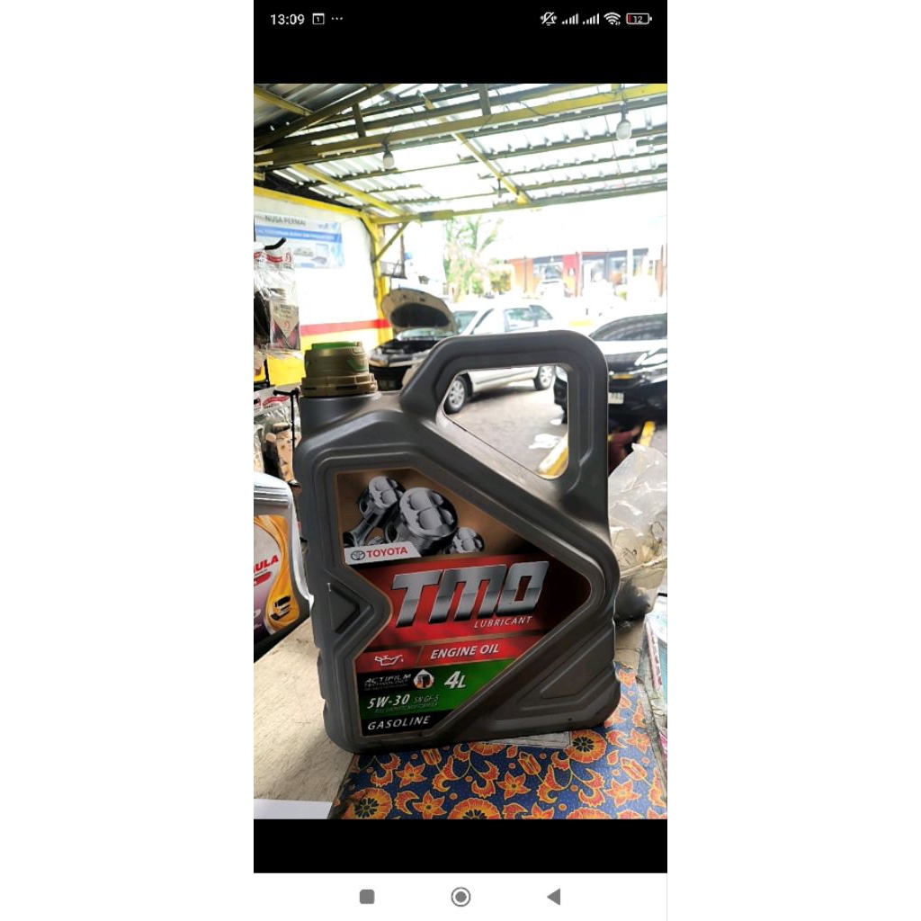 OLI TOYOTA TMO 5W-30 GASOLINE ENGINE OIL 4LTR
