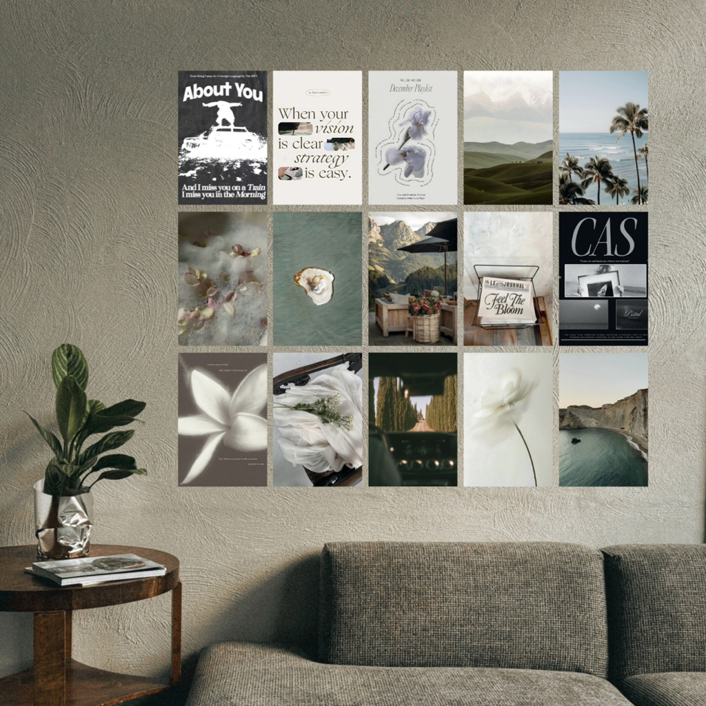 poster dinding estetik 10x15cm - wall poster aesthetic/ wall poster dinding/ hiasan dinding estetik/
