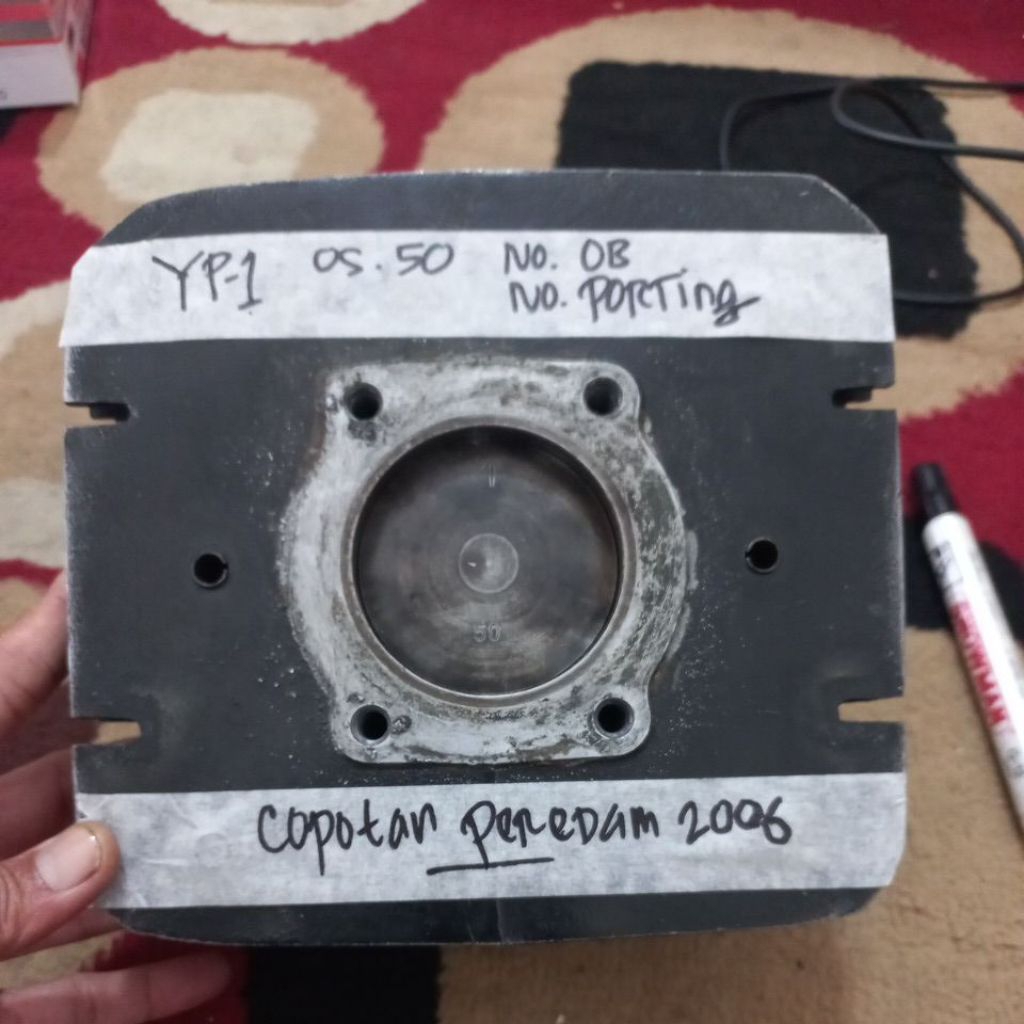 Boring set piston copotan rx king peredam 2006 YP1 OS 50