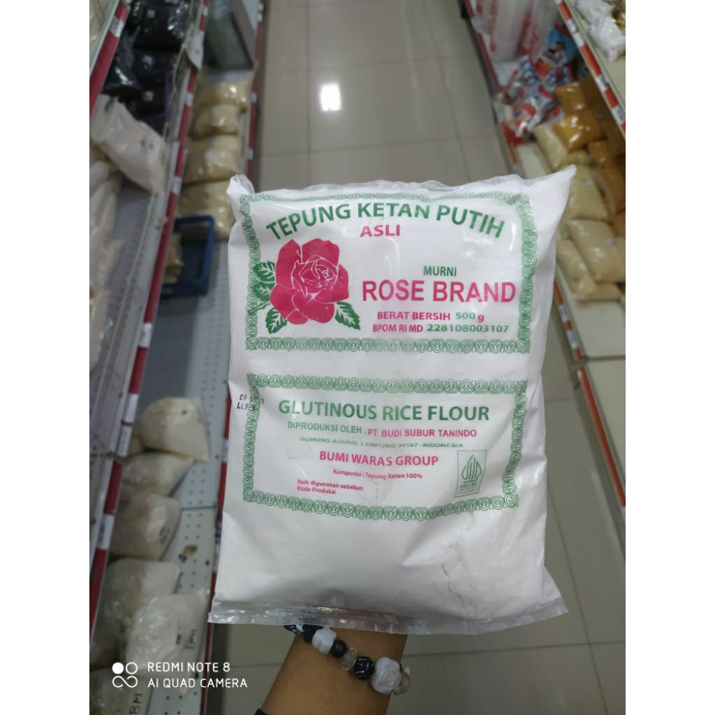 Tepung ketan Rose Brand 500g