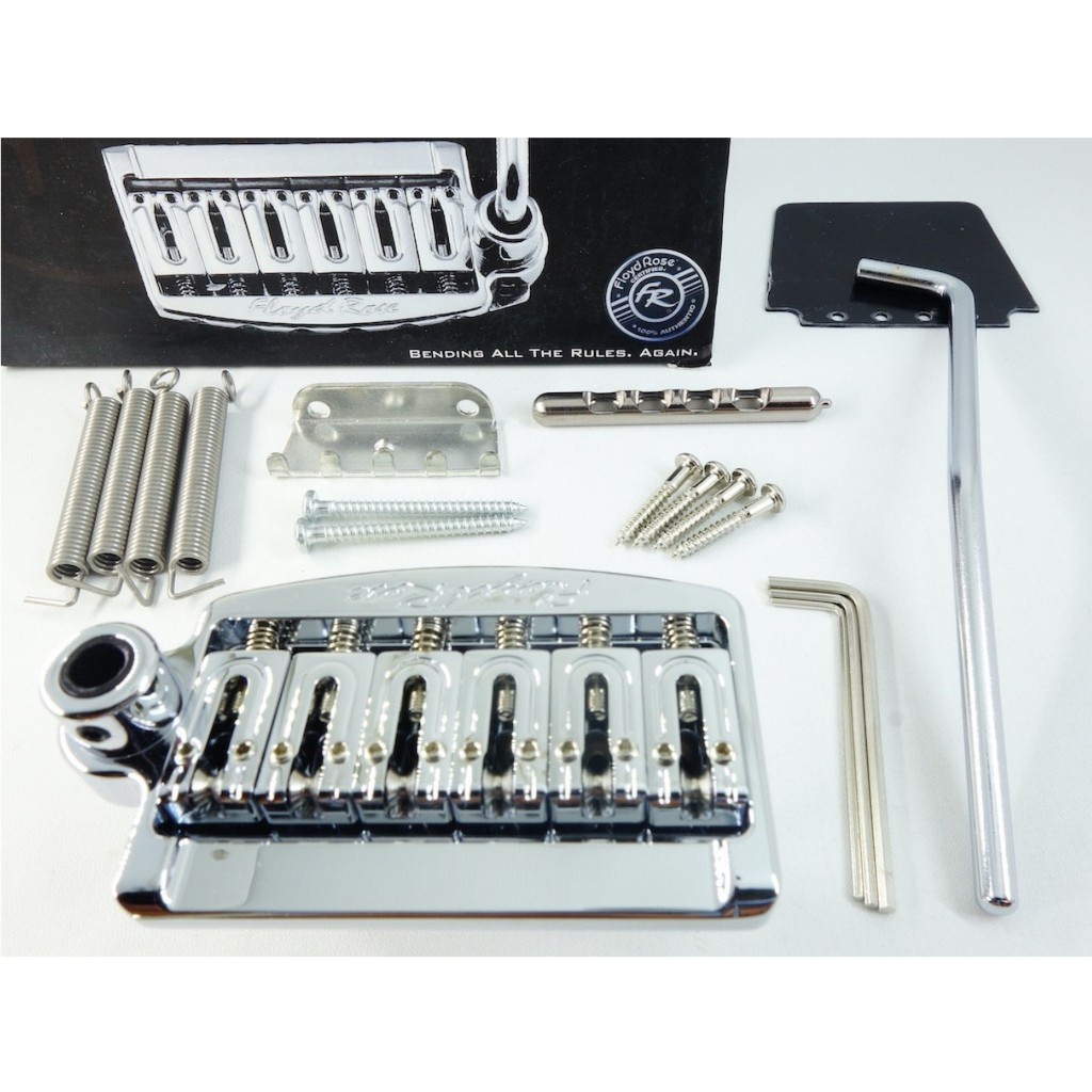 Tremolo floyd Rose Rail Tail Wide Tremolo Bridge Gitar Original