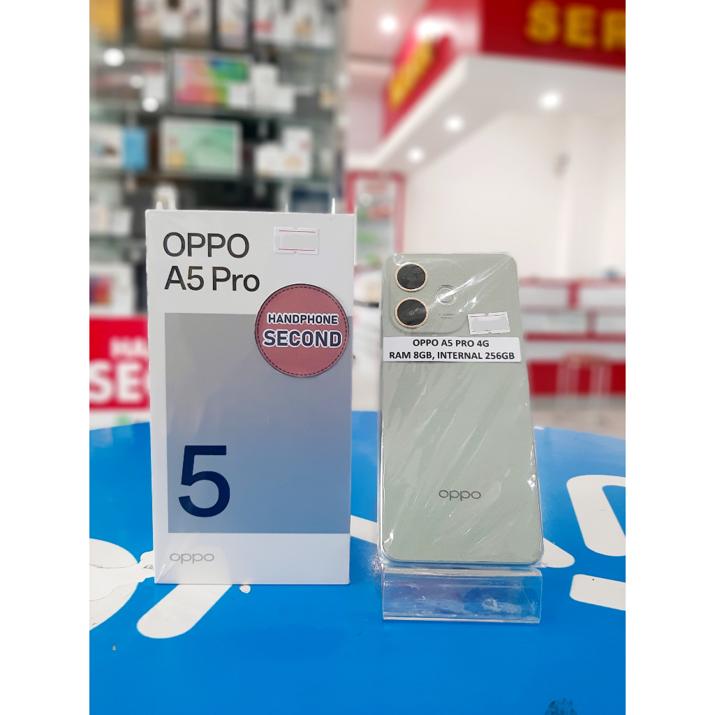 (HANDPHONE SECOND) OPPO A5 PRO 4G (8/256) - TDK GARANSI