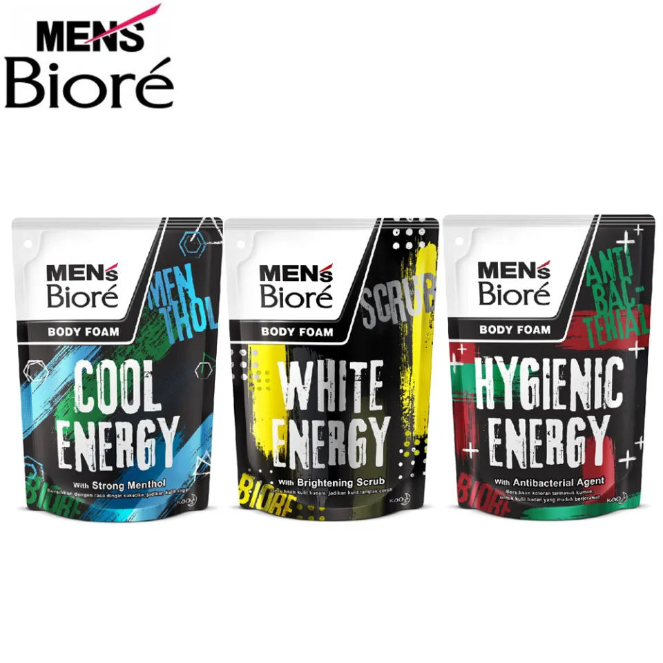 BIORE MEN BODY WASH REFILL 250ML