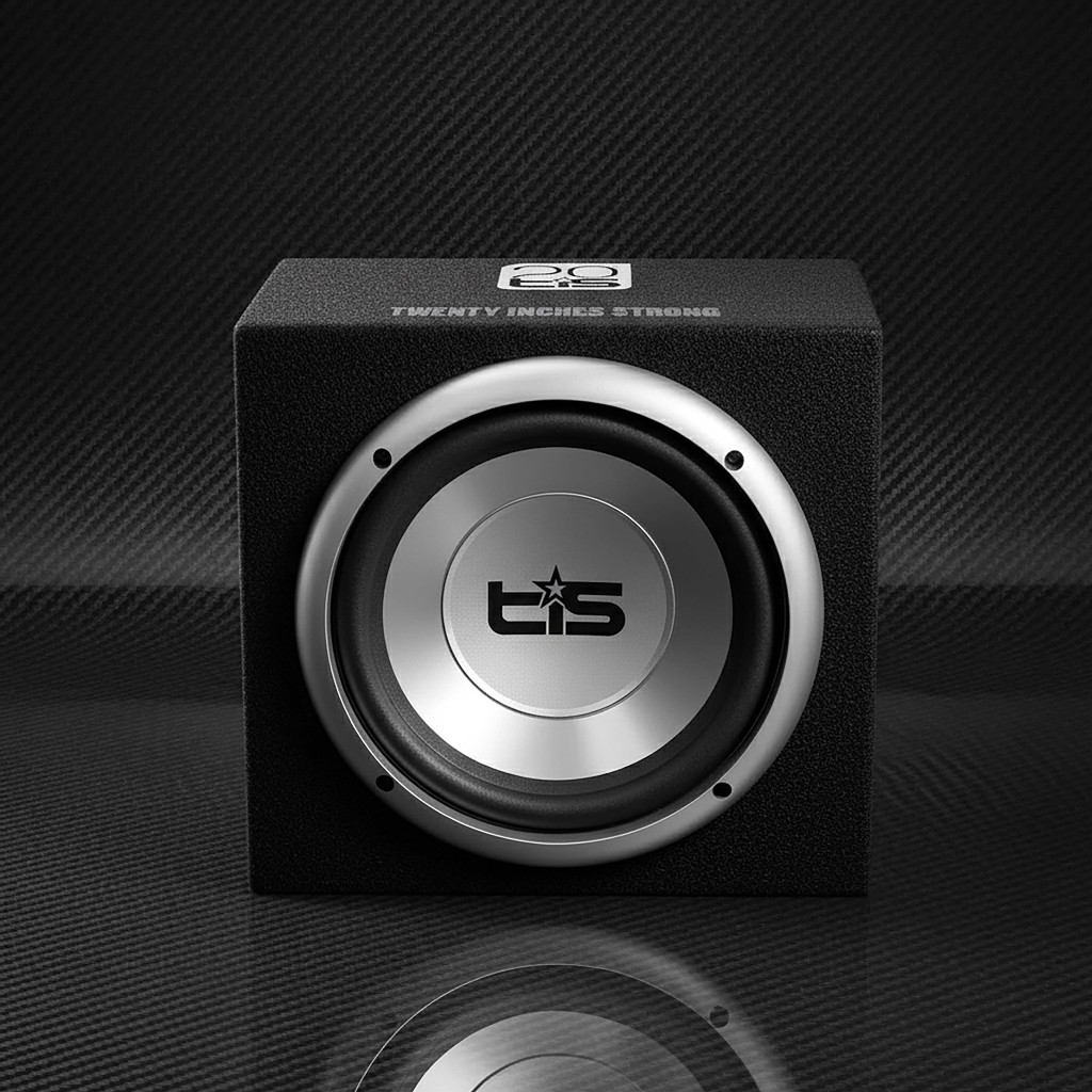 TIS Audio Subwoofer 10 inch plus original Box Sealed High Quality