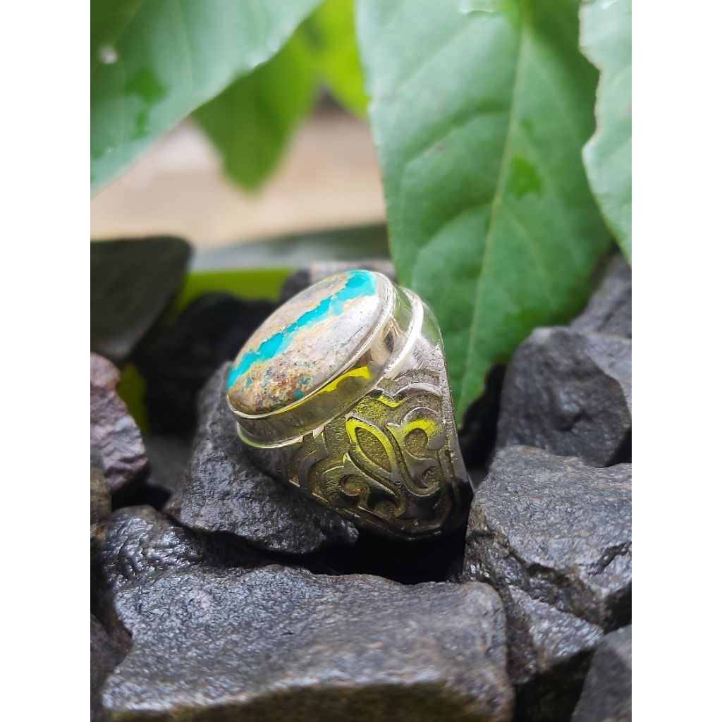 pirus persia biru motif kendit