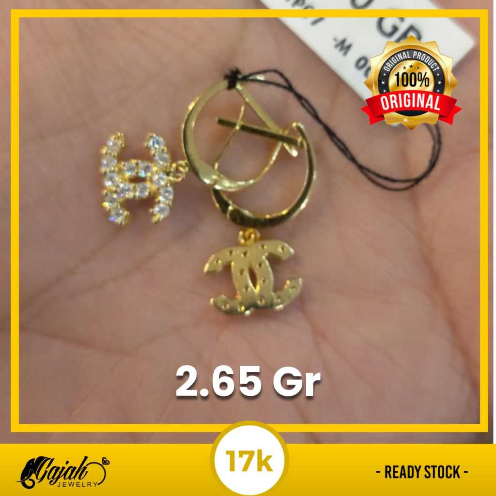 Anting Emas 17K 2.65 Gram Toko Emas Gajah Online Salatiga