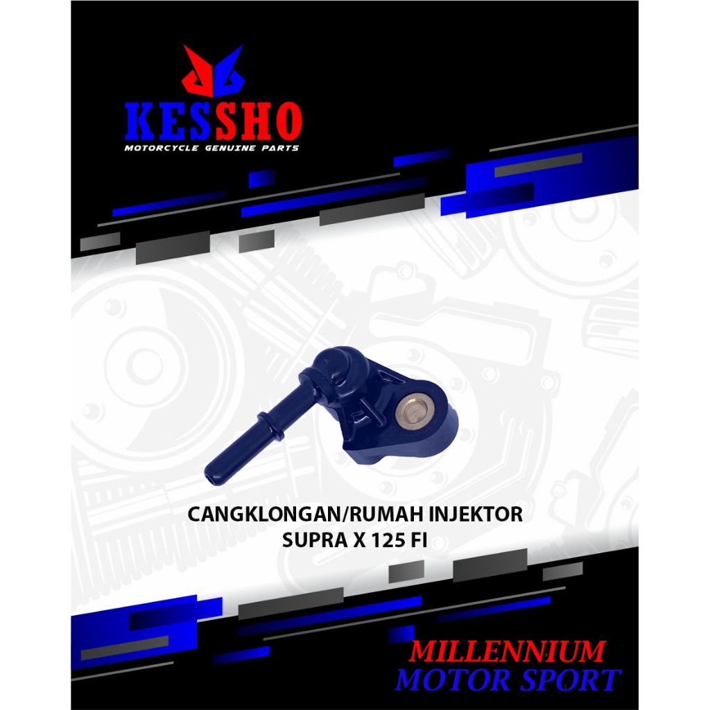RUMAH INJEKTOR / CANGKLONGAN INJEKTOR SUPRA X 125 FI