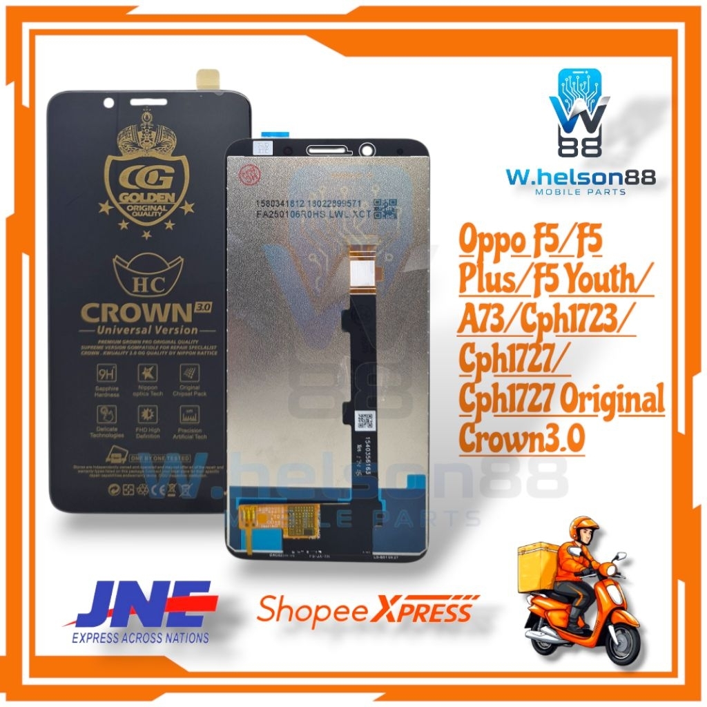 LCD TOUCHSCREEN OPPO F5/F5 YOUTH/F5 PLUS/CPH1723/CPH1727/CHP1727 ORIGINAL