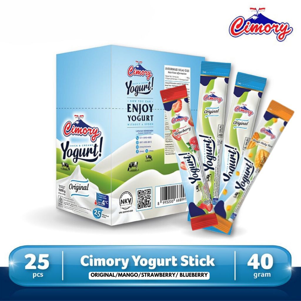 Cimory yogurt stick 1 pack 6 varian rasa terbaru