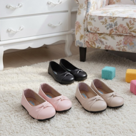 janitra sepatu balet anak balita perempuan flatshoes anak 21-33 AMARA sol karet