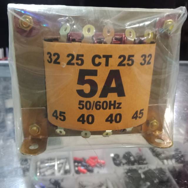 Trafo BELT BSW 5A / 45Volt Tembaga Murni Besar / BSW Belt Travo 5A CT 45 Volt Besar Murni Trafo 5 A