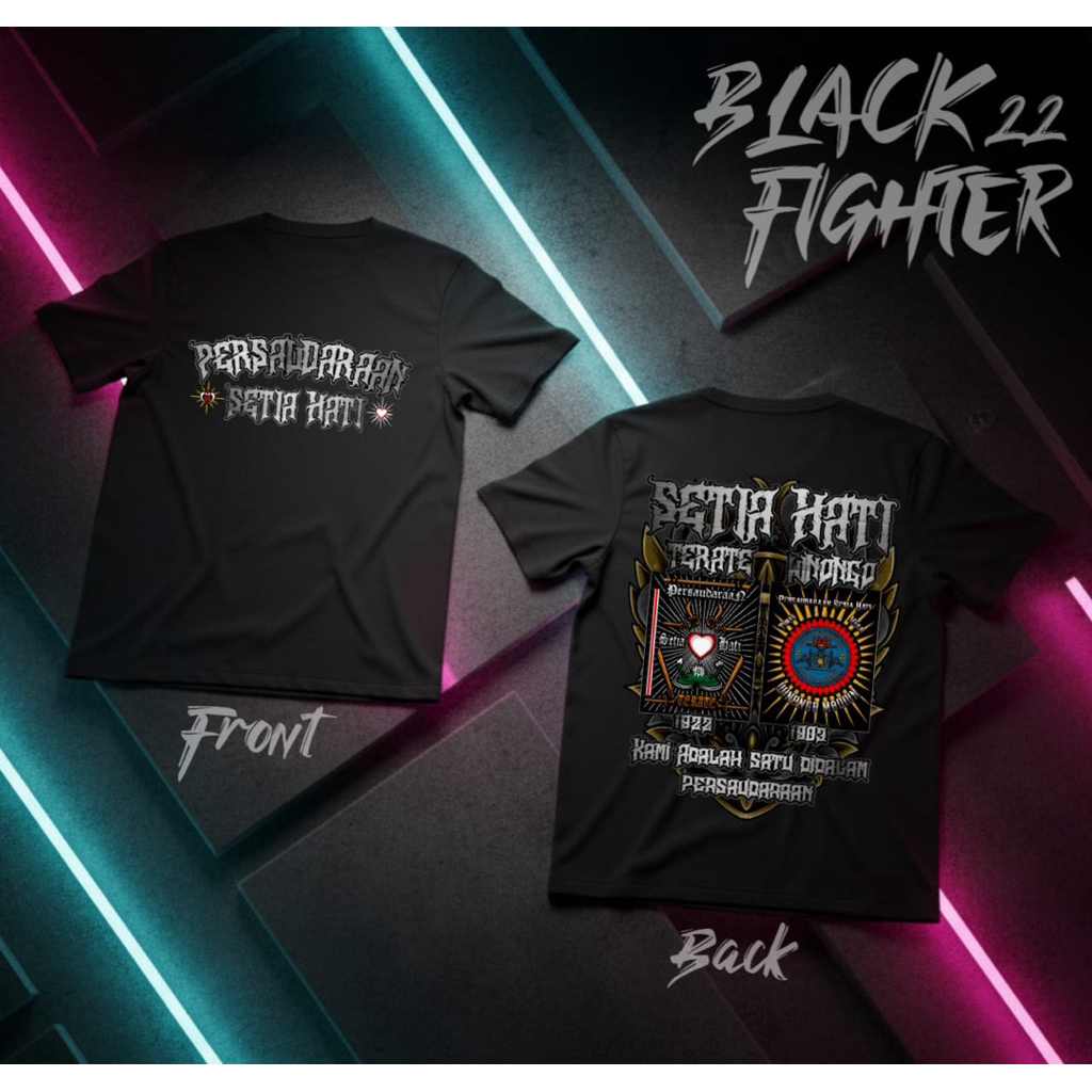 kaos 2 pilar , kaos Psht dan Pshw , kaos setia hati