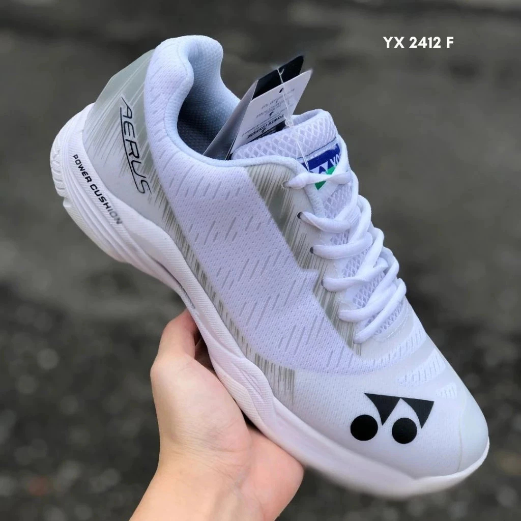 BEST PRICE  SEPATU YONEX AERUS Z WHITE POWER CUSHION SEPATU BADMINTON YONEX PRIA WANITA, BISA COD