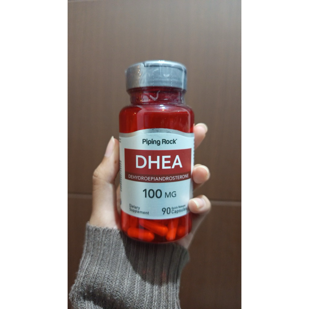 pipingrock piping rock dhea 100mg 100 mg 90