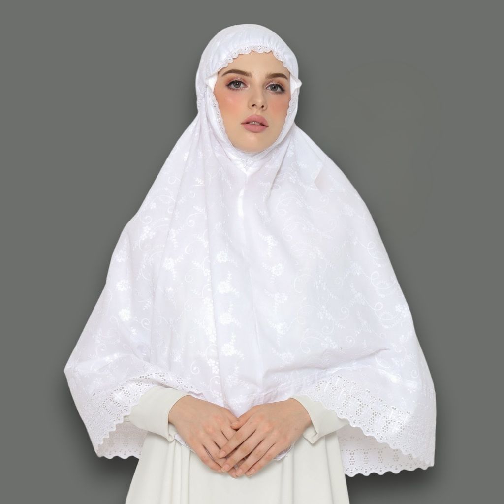 BERGO RENDA PUTIH KATUN JEPANG JUMBO
