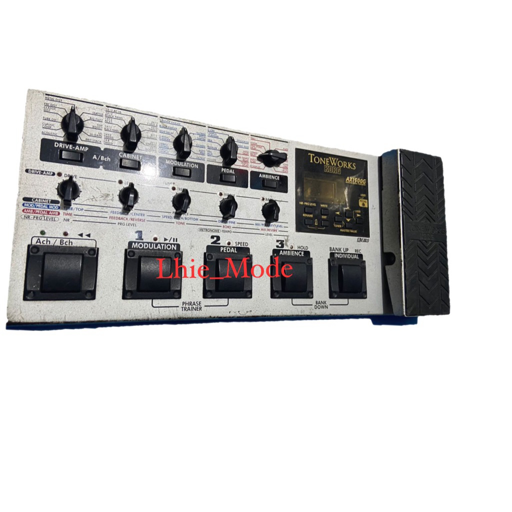 efek gitar korg ax1500g