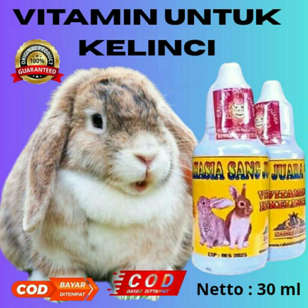 Vitamin Untuk Kelinci 30ml