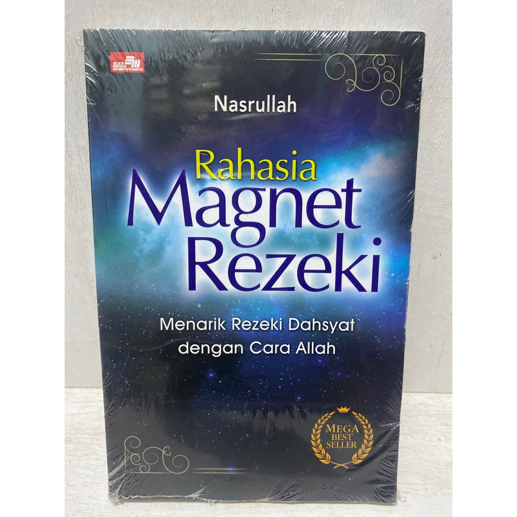 Buku Original RAHASIA MAGNET REZEKI MENARIK REZEKI DAHSYAT DENGAN CARA ALLAH - NASRULLAH