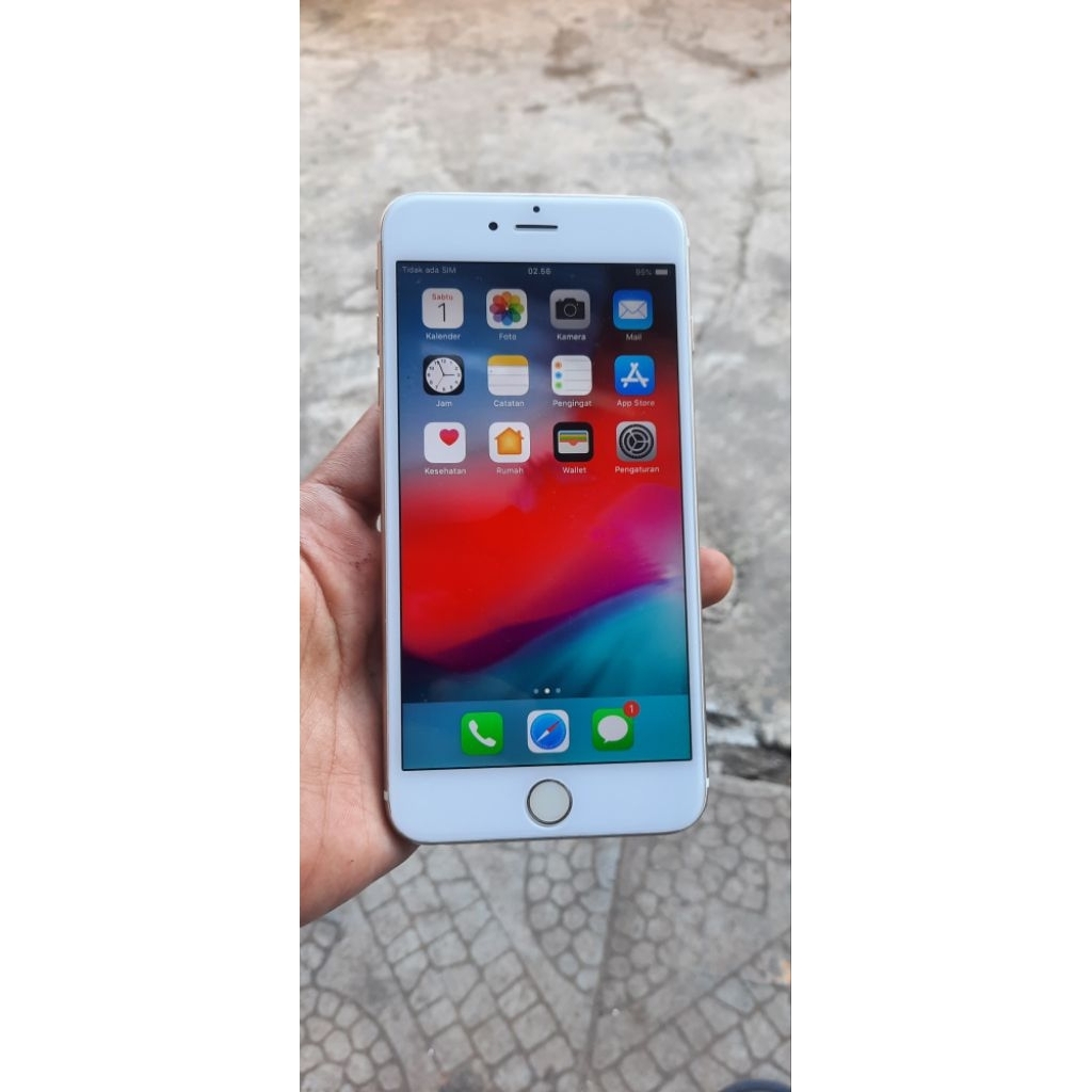 Iphone 6 plus 64gb icloud siap reset jaringan all operator