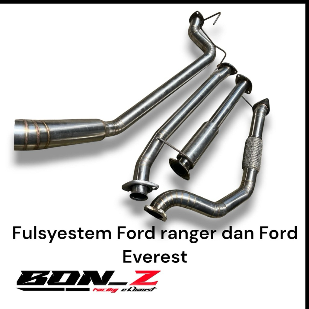 knalpot mobil fulsyestem pnp mobil Ford ranger Ford evrest