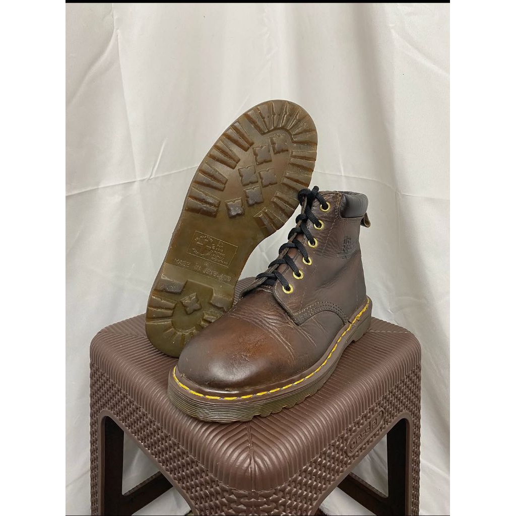 dr martens saxon size 38-39 army sole mie england boots