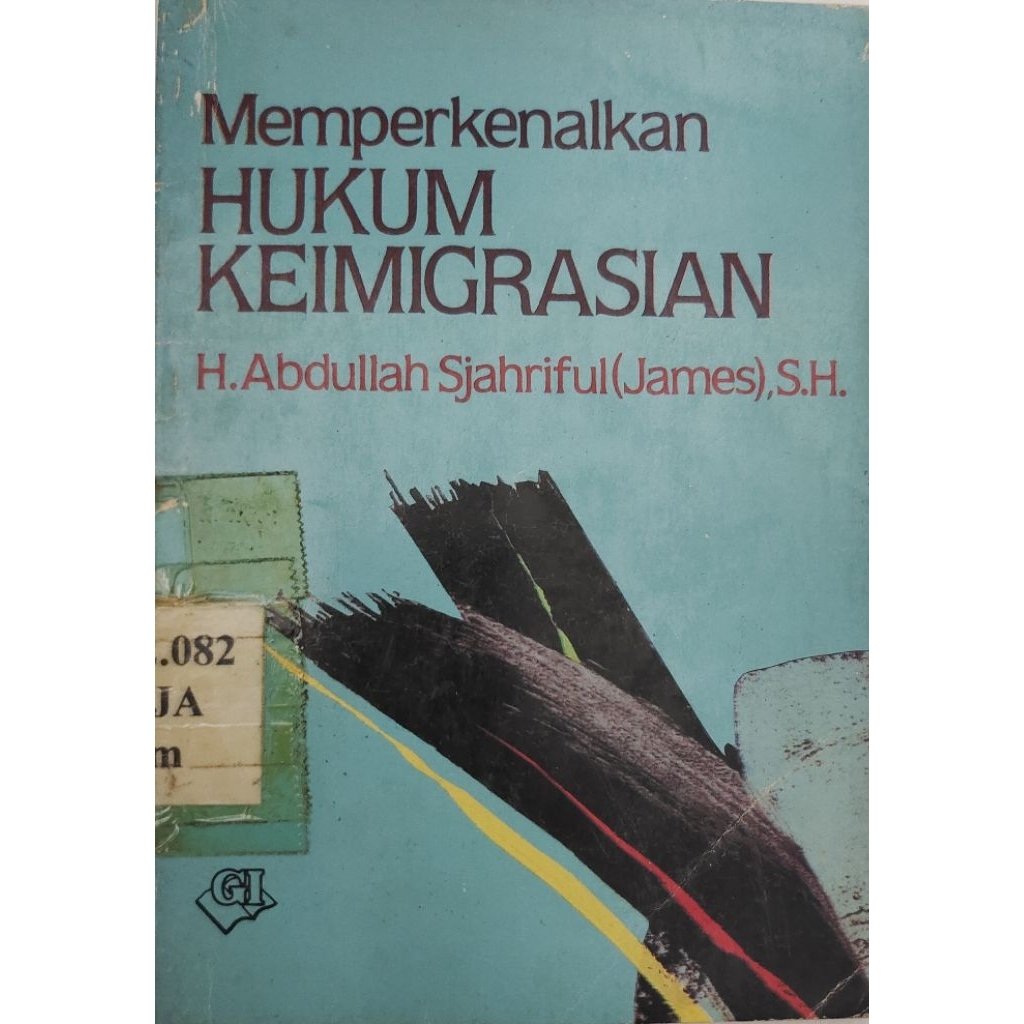 BUKU MEMPERKENALKAN HUKUM KEIMIGRASIAN BEKAS ORIGINAL