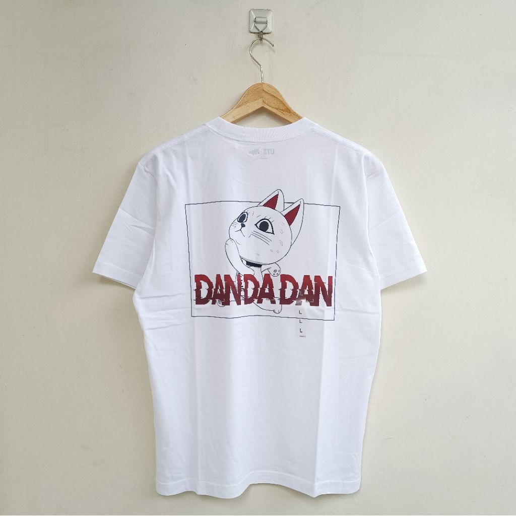Kaos T-shirt Uniqlo x Dandadan White