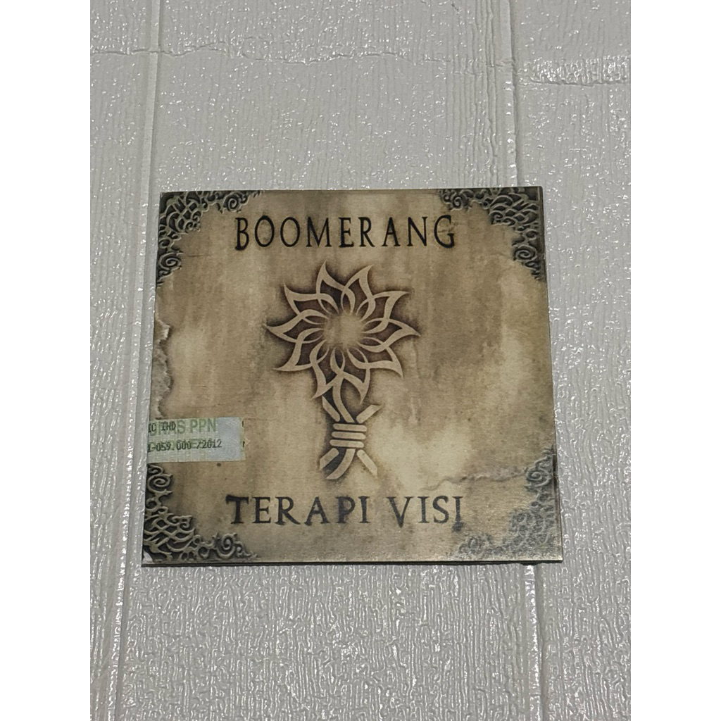 CD ALBUM BOOMERANG TERAPI VISI ORIGINAL