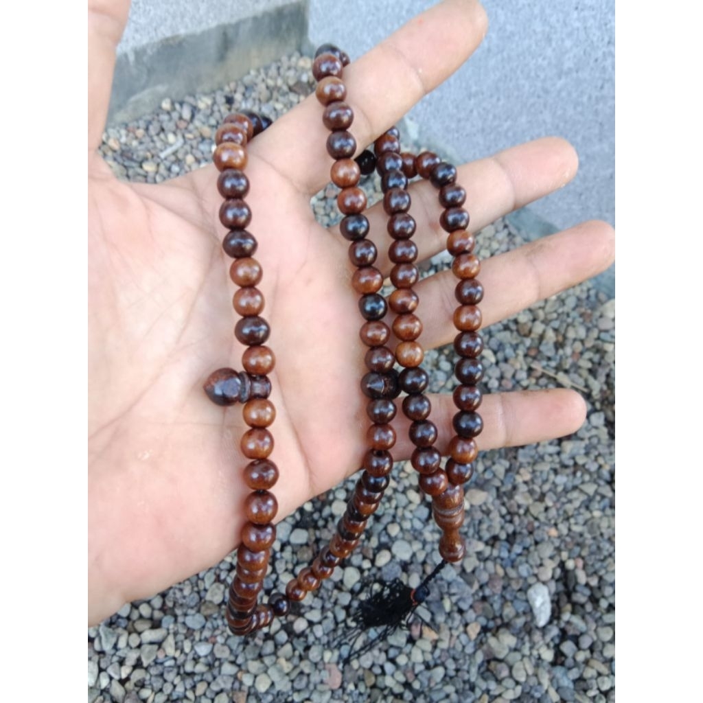 tasbih setigi laut 7mm 99butir tasbih stigi hitam