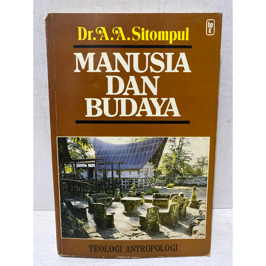 Buku Original MANUSIA DAN BUDAYA - DR.A.A.SITOMPUL