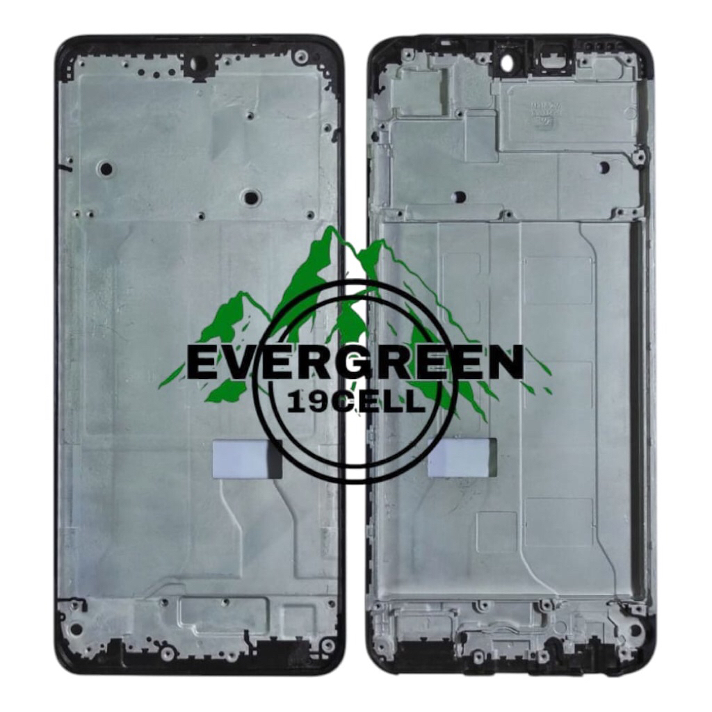 FRAME LCD REALME C55 ( hitam ) DUDUKAN TATAKAN TULANG TENGAH LCD REALME C55