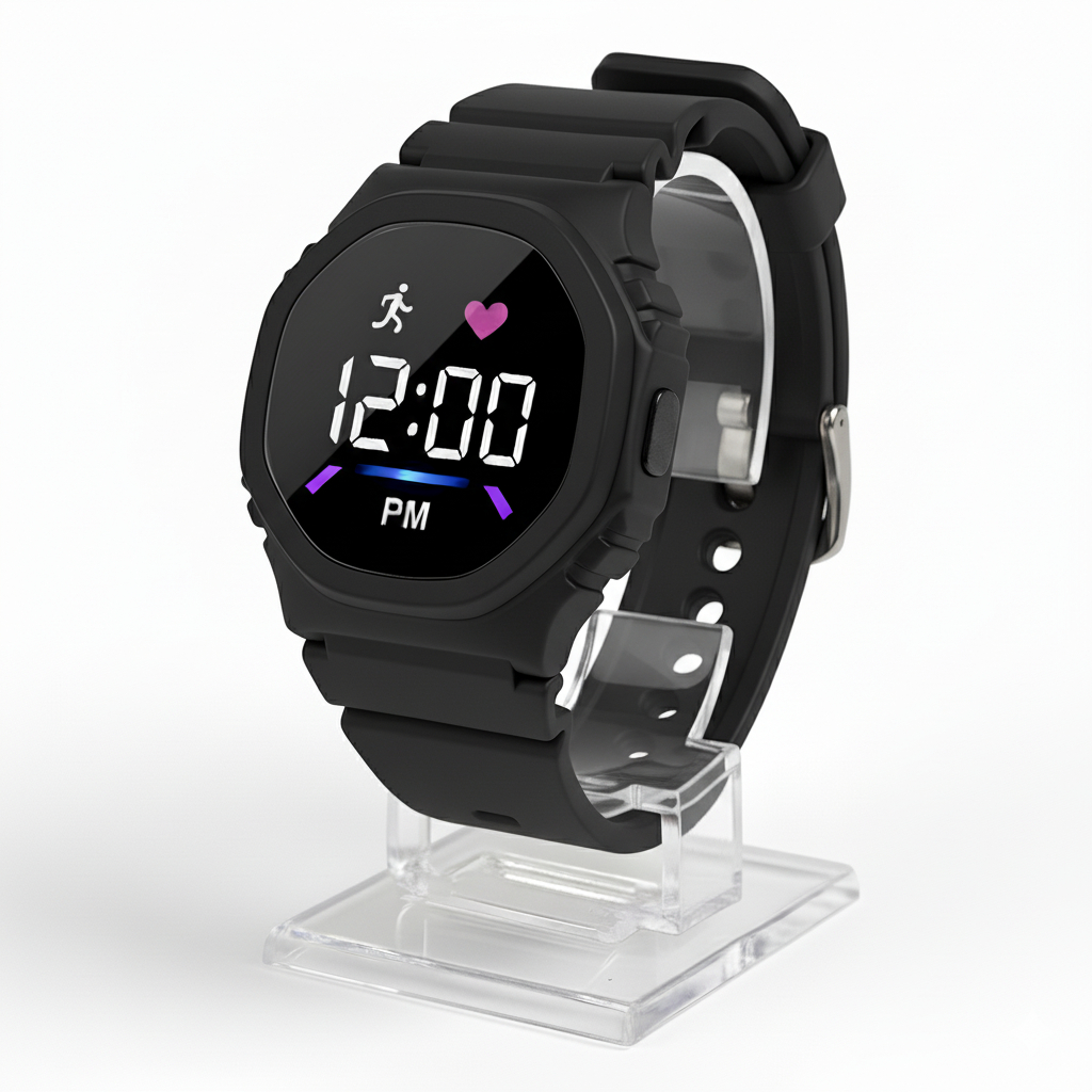 jam tangan anak laki laki perempuan led anti air keren