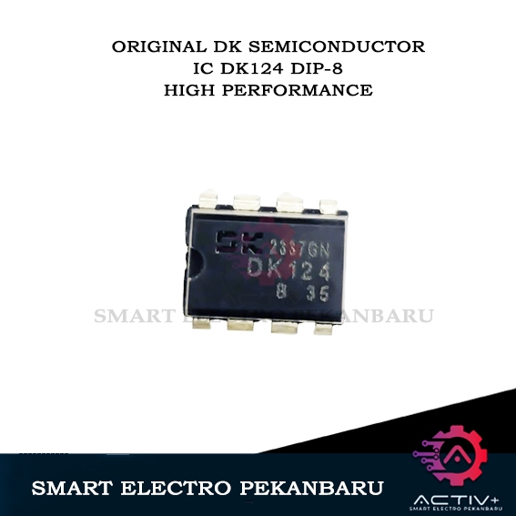 ORIGINAL IC DK124 DIP-8 DK SEMICONDUCTOR TAIWAN REGULATOR SWITCHING POWER SUPPLY CONTROLLER DK 124 D