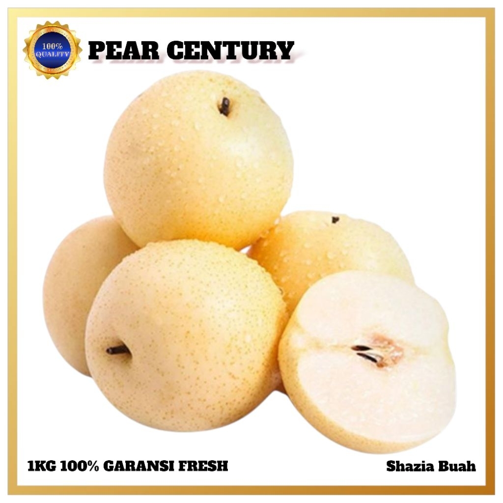 Buah Pear Century / Pear Century Madu 1kg / Ziah Buah