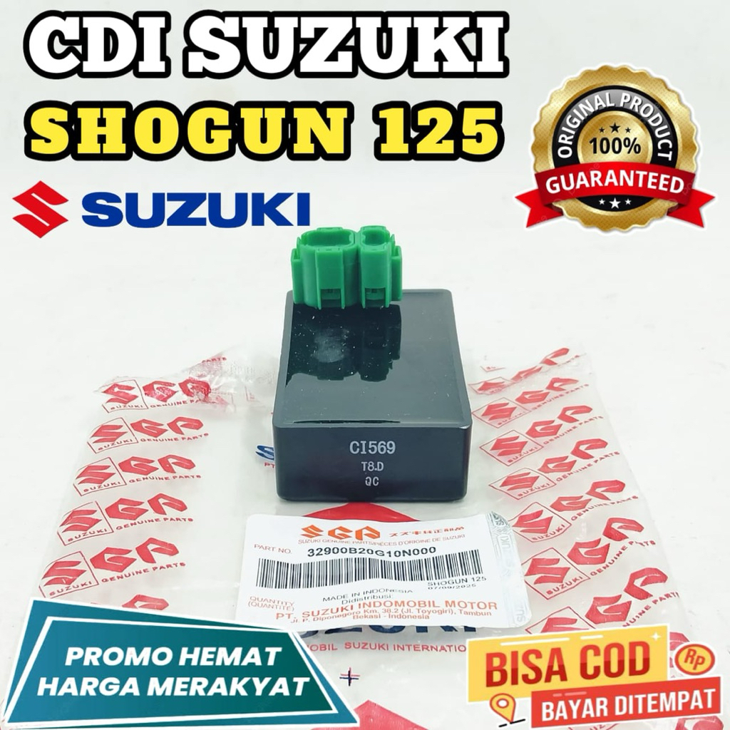CDI SHOGUN 125,ORIGINAL SUZUKI,CDI SHOGUN 125 ORIGINAL SUZUKI,CDI SHOGUN BERGARANSI RESMI,CDI SHOGUN