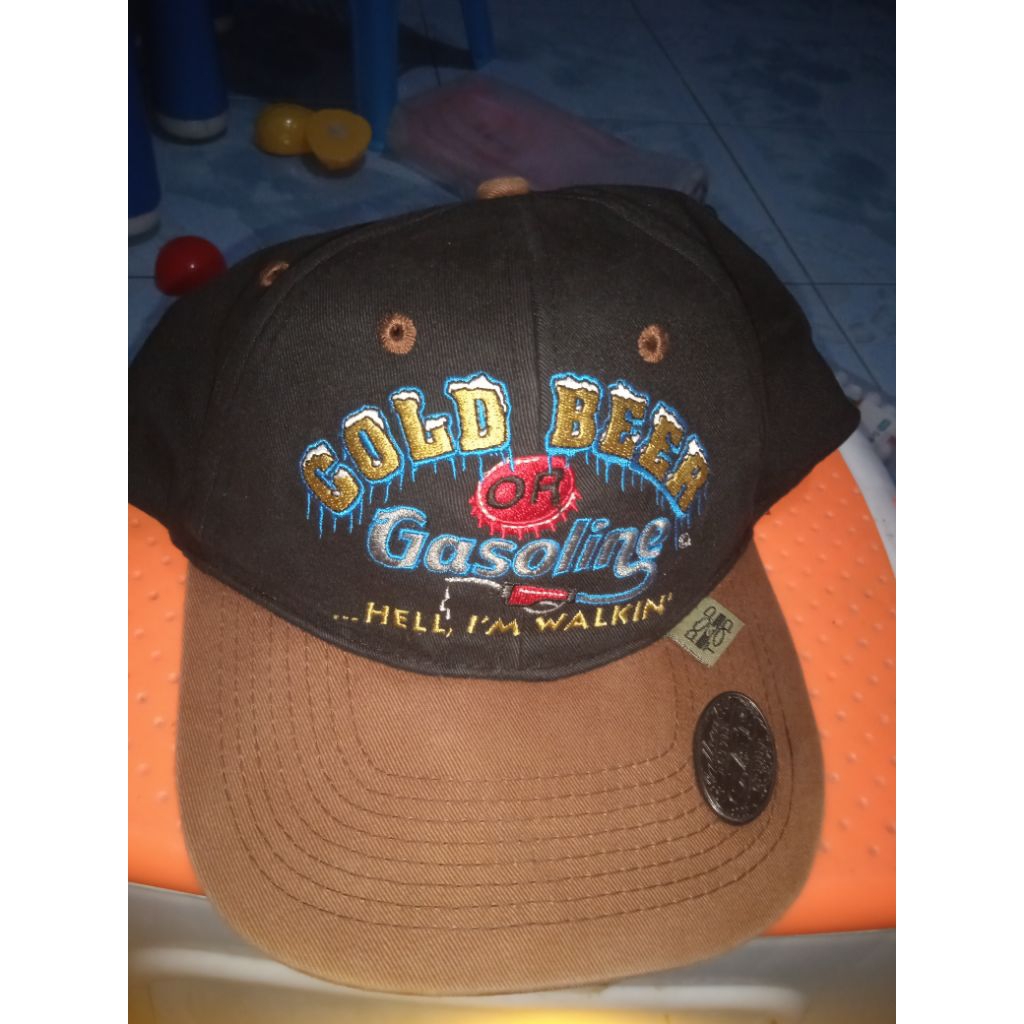 topi vintage classic minuman cold beer topi ceper