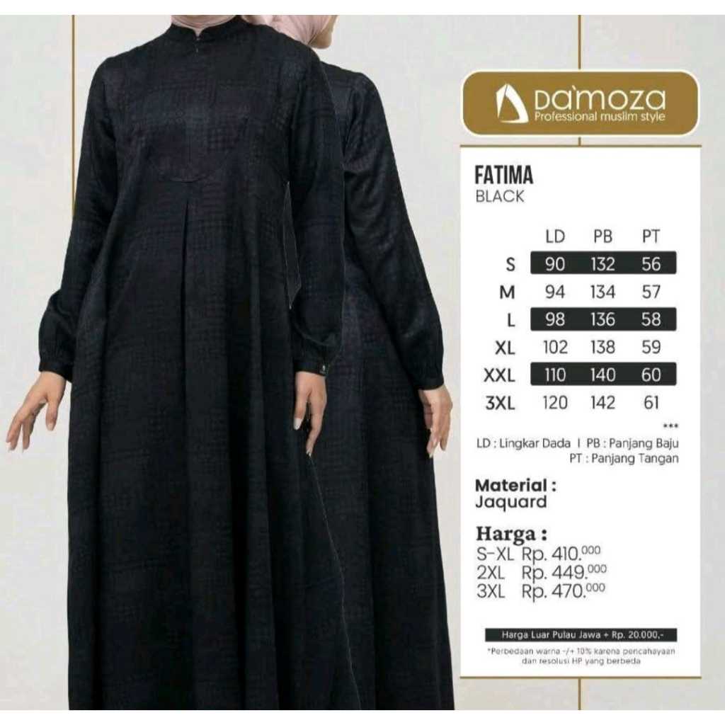fatima black 025 // by damoza 2025