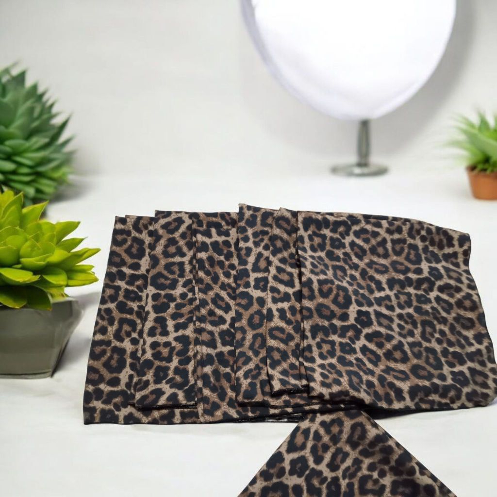 Slayer Bandana Scraf Segi Empat Motif Leopard Slayer Bandana Pria dan Wanita/Sal Leopard
